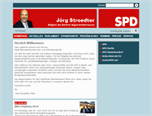 Tablet Screenshot of joerg-stroedter.de
